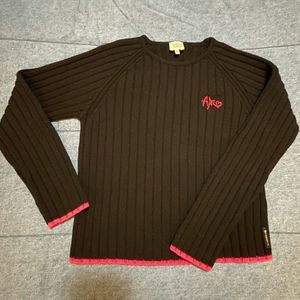 Armani Junior Girls wool sweater Navy Sz 12A